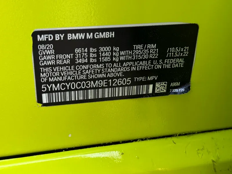 بي أم دبليو X6 2021